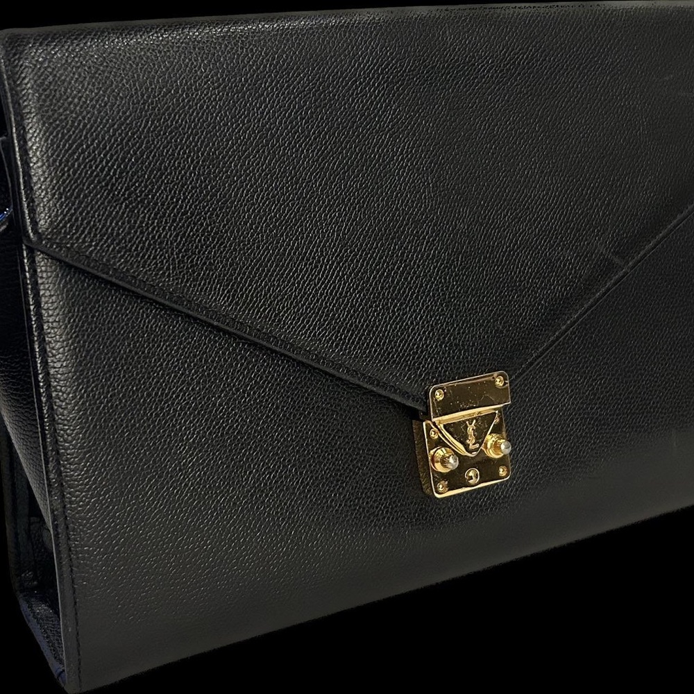 YSL clutch wristlet